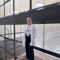 In the hospital shadowing