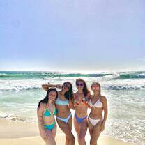 first beach visit in perth