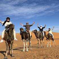 My friends and I in Morocco 