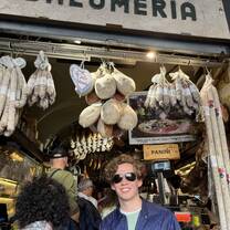 This is me outside a Salumeria near the Pantheon.