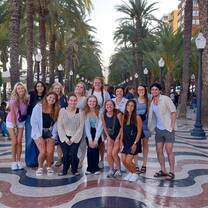 Our group on the Explanada