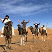My friends and I in Morocco 