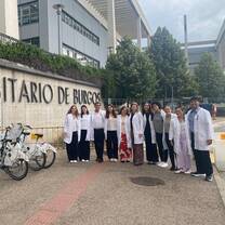 Our group in front of HUBU before our first day!