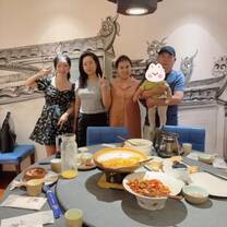 My welcome meal has arrived in Beijing