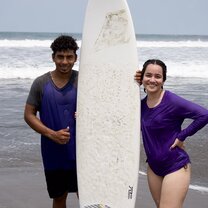 Surfed for the first time! 