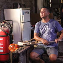 The glass factory