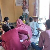 English lesson.