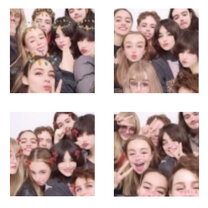 Japanese photobooth with staff