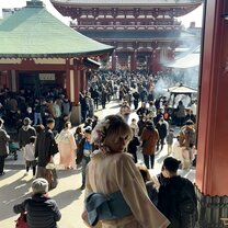 Kimono rental, tea ceremony and Sensoji Temple day’