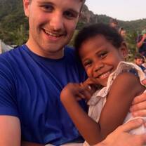 Me and my Fiji brothers daughter, Lewa