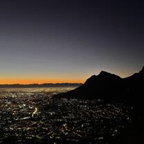 Nighttime Cityscapes of Cape Town