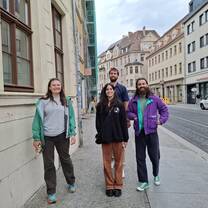 Exploring Halle during German class