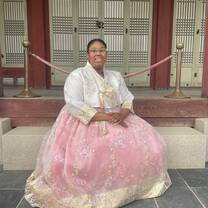 Hanbok at Gyeongbokgung Palace