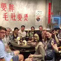 Dinner on Friday night with the LTL gang