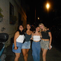 Roommates and I going out to dinner!