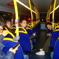 Some friends on the bus!