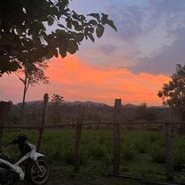 one of many beautiful sunsets you will see