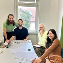 Our group German lesson