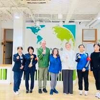 Volunteers with Local Team