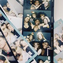 Photobooth with friends from Turkey and the States