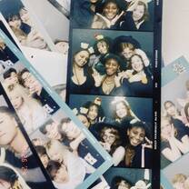 Photobooth with friends from Turkey and the States