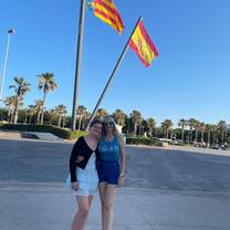 Me and my host mum :) 