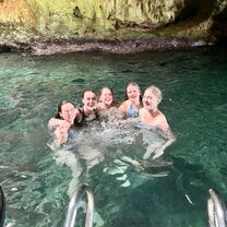 Cave Jump in Bari, Italy