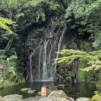 Waterfall in Hakone!
