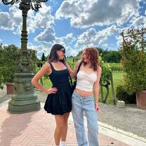 My roommate and I on a Wine Tour