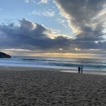 Sunset at Nazare 