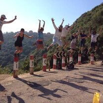 End of hike celebration 