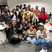 My office on Halloween