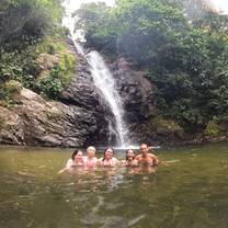 Waterfall visit during the intro week