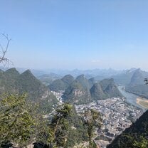 Views from TV tower mountain