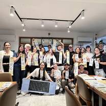 Cultural class on a Wednesday, Calligraphy 