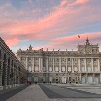 The royal palace Madrid 