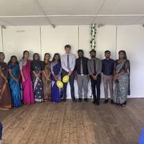 The staff at Nuwara Eliya!
