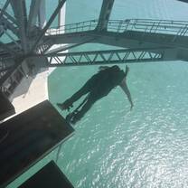 Since I had Bungy jumped before, I chose to go backwards the second time.
