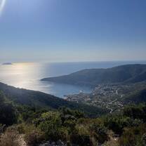 View from out bunker tour on Vis