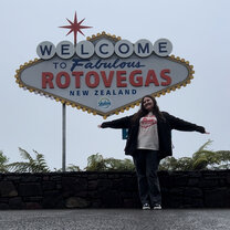 Me at Rotorua Skyline