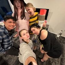 My flatmates as we got kicked out of our flat (we were moved to a new one together, but the old one had no ventilation)
