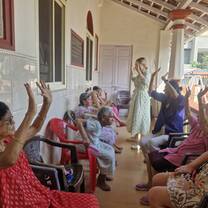 the elderly home