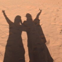 Standing in the Sahara 