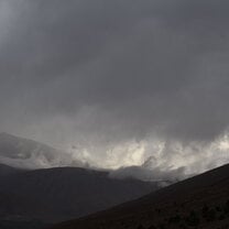 High Atlas Mountains in Morocco 