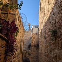 The old city of Hebron. What do you notice in the background?