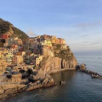 I went to Cinque Terre whenever my family came to see me. Each of the five cities were stunning and we had a blast exploring them!