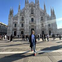 Milan was the first city I traveled to. The Duomo de Milano was breathtaking, and seeing it made me realize that I have an entire semester to travel and see amazing things like this. 