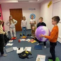 Teaching my first class in Poland