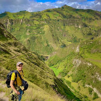 Hiking the Quilotoa loop - spectacular!