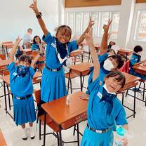 Thai students in my class